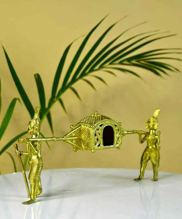 Dokra Palki: Brass Tabletop Elegance Decor — main view