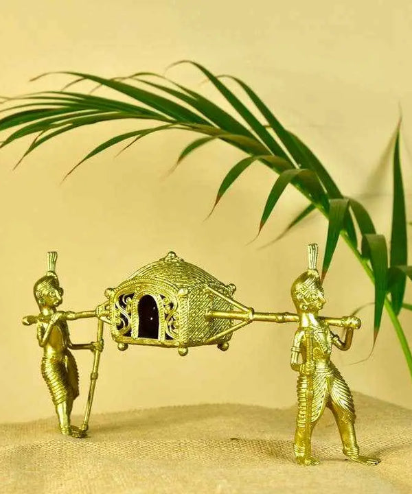 Dokra Palki: Brass Tabletop Elegance Decor — image 5