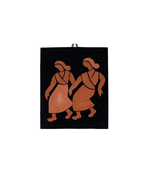 Artisan Terracotta Tribal Dance: Unique Home Decor — image 7