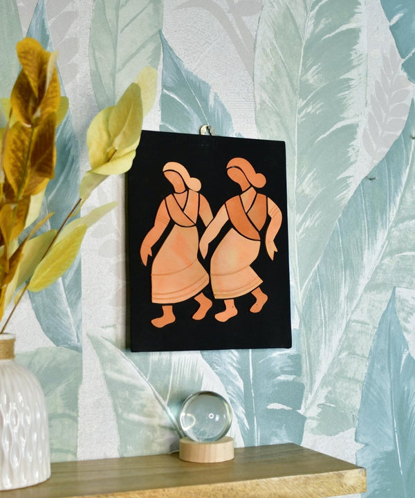 Artisan Terracotta Tribal Dance: Unique Home Decor — image 5
