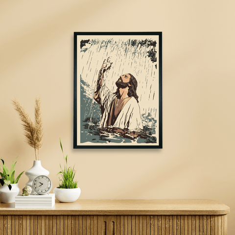 Chitran Jesus in Sacred Rain