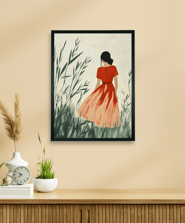 Chitran Maiden in Red Harmony — main view