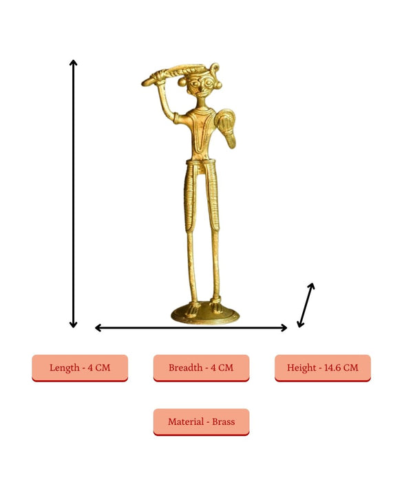 Dokra Farmer Solo T2: Brass Tabletop Elegance — image 4