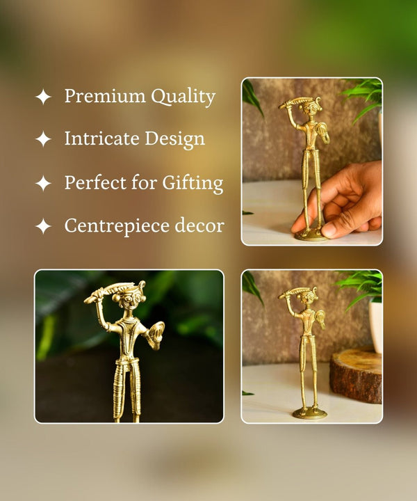 Dokra Farmer Solo T2: Brass Tabletop Elegance — image 3