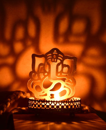 Ganesh Shadow Art - Mordern Indian Decor by Sowpeace — alternate view