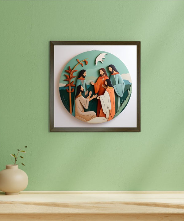 Sowpeace: Where Faith Meets Form – Premium Handcrafted Canvas Art for Elegant and Spiritual Home Interiors — image 3