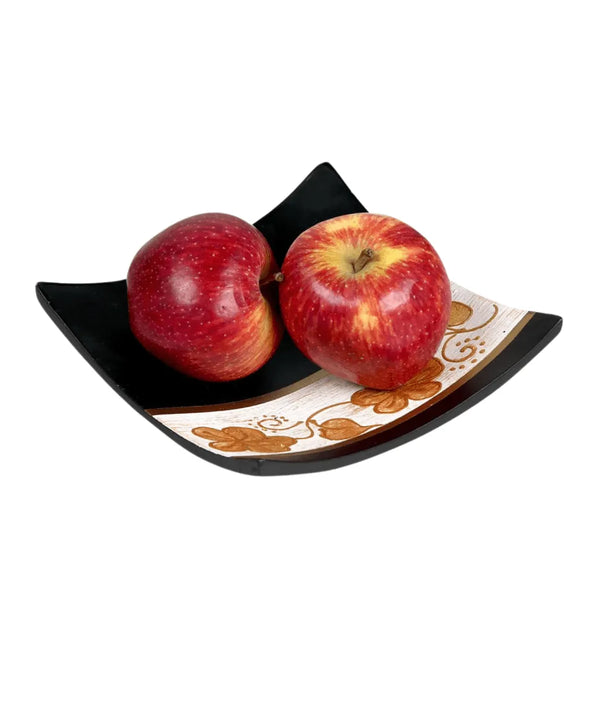 Sowpeace 6-Inch Traditional Black Acacia Wood Square Tray — image 6