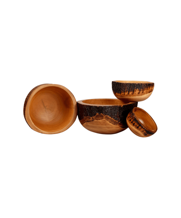 Sowpeace 8-Inch Traditional Acacia Wood Round Bowl — image 4