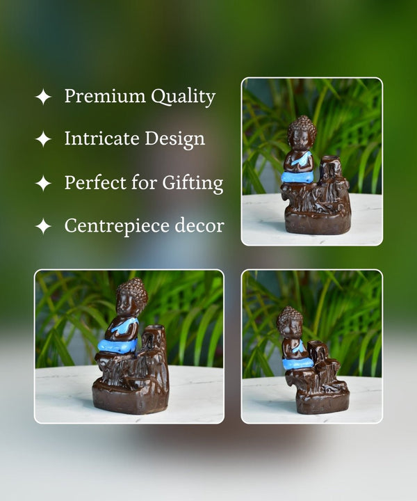 Sowpeace Blue Buddha Smoke Decor — image 3