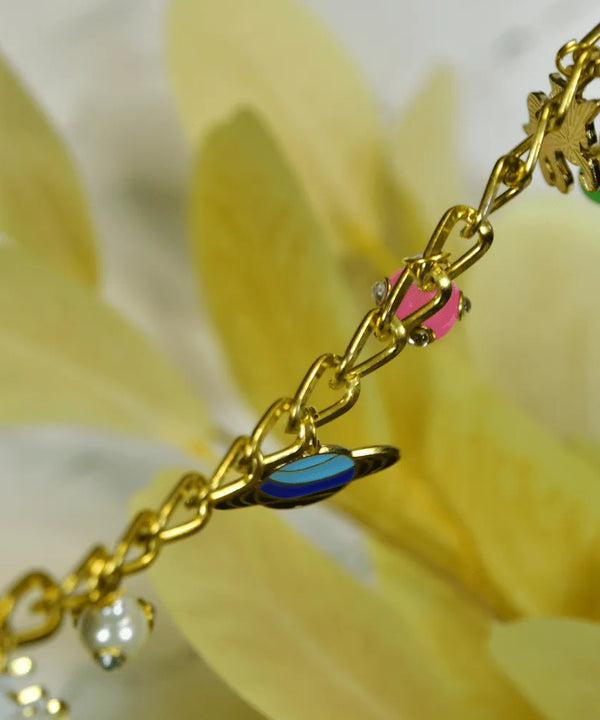 Sowpeace Cosmic Charm Bracelet | Stylish Stainless Steel One‑Size Adjustable Celestial Jewelry for Women & Men — image 2