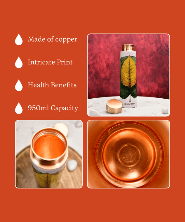 Sowpeace Ethereal Leaf Copper Bottle — image 6