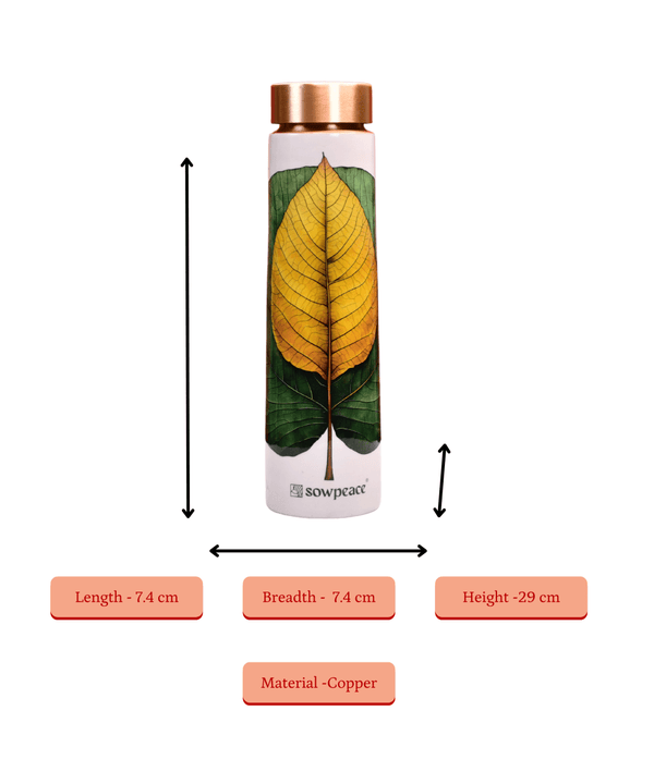Sowpeace Ethereal Leaf Copper Bottle — image 8