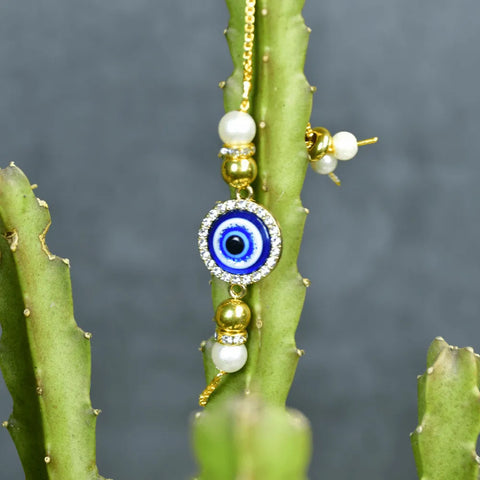 Sowpeace Evil Eye Luxe Bracelet | Stylish Stainless Steel One‑Size Adjustable Protective Jewelry for Women & Men