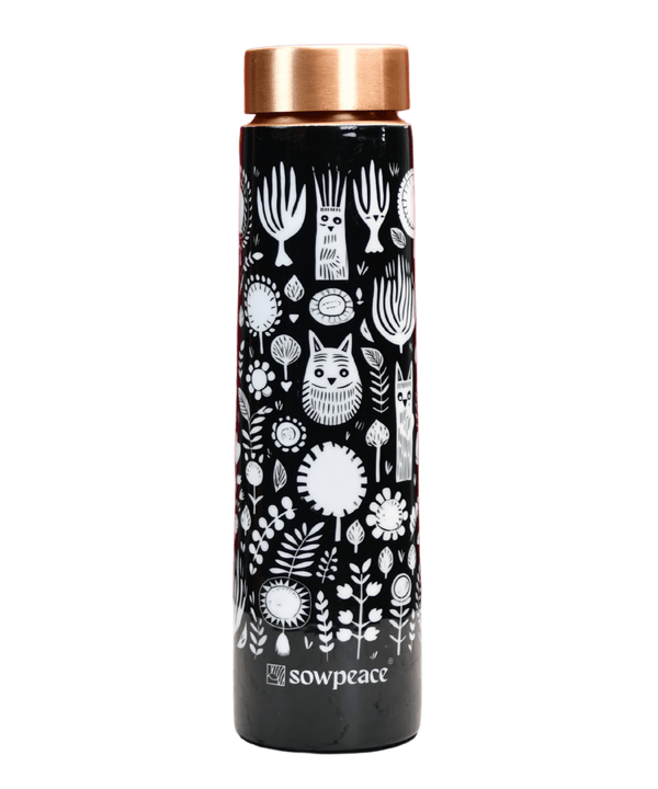 Sowpeace Noir Abstract Copper Bottle — image 7