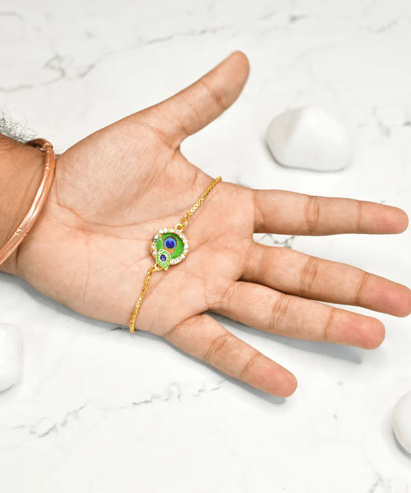 Sowpeace Peacock’s Secret Bracelet | Elegant Stainless Steel One‑Size Adjustable Jewelry for Women & Men — image 3