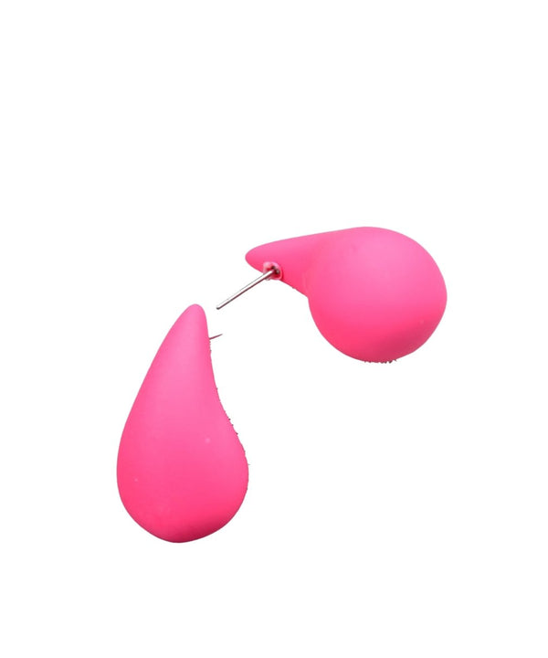 Sowpeace Pink Teardrop CCB Earrings | Elegant One‑Size Lightweight Jewelry for Women & Daily Wear — image 5