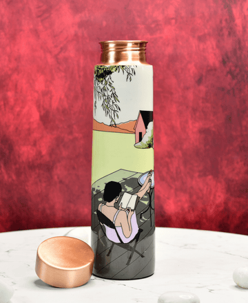 Sowpeace Serene Meadow Copper Bottle — alternate view