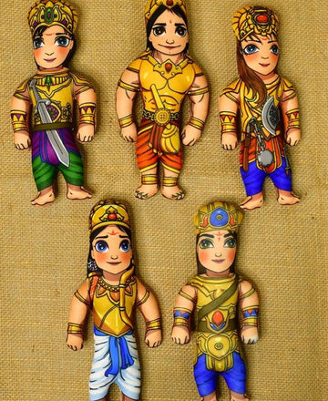 Sowpeace Stitched Cotton Panch Pandava — alternate view