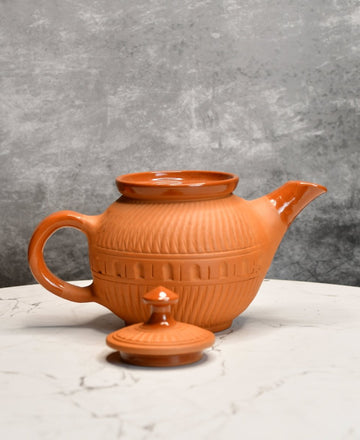 Sowpeace Terracotta Kettle: Artful Fusion for Home and Kitchen — alternate view