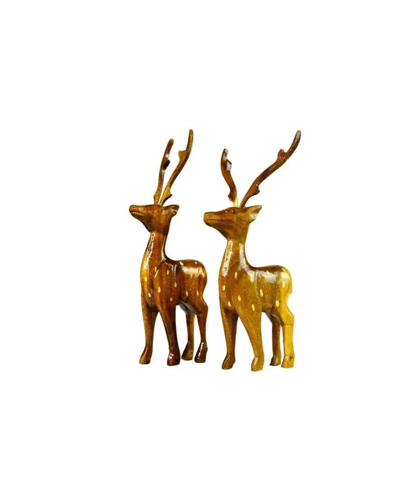 Sowpeace Wooden Dotted Deer: Small Artisan Decor — image 7