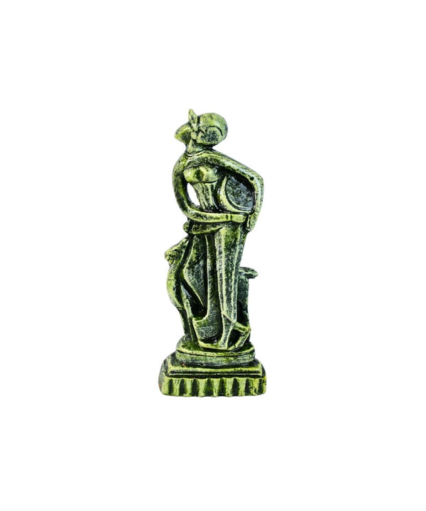 Terracotta Lady with Deer: Artisan Tabletop Home Decor — image 7