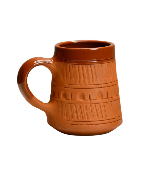Terracotta Plain Coffee Mug Curved — image 8