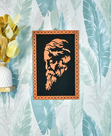 Terracotta Rabindranath Wall Art: Artisan Home Delight — alternate view