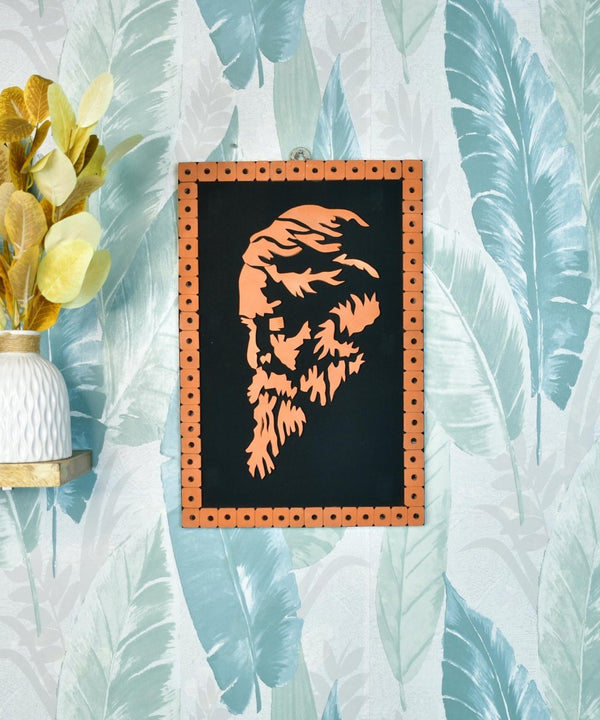 Terracotta Rabindranath Wall Art: Artisan Home Delight — image 2