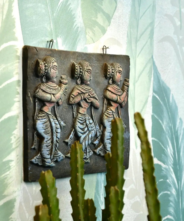 Tribal Essence: Artisan Terracotta Abstract Wall Art for Home — image 7