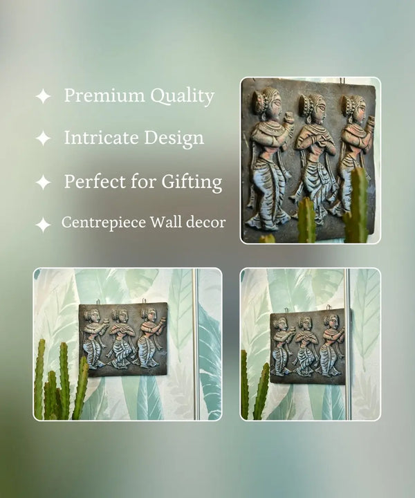 Tribal Essence: Artisan Terracotta Abstract Wall Art for Home — image 5
