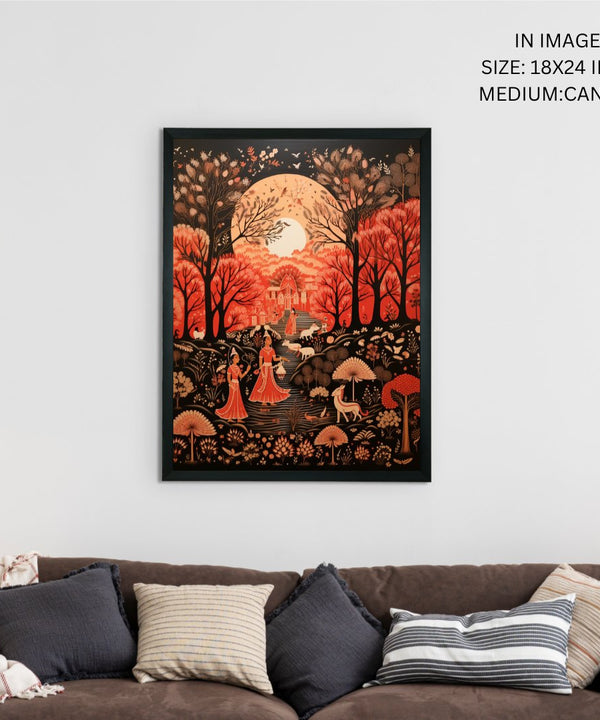 Find Your Rural Harmony: Sowpeace Handcrafted Canvas Prints – Premium Indian-Inspired Art for Elegant Home Decor — image 5