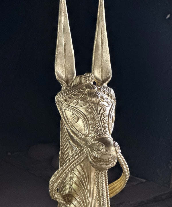 Dhokra Horses: Majestic Pair Tabletop Decor — image 4