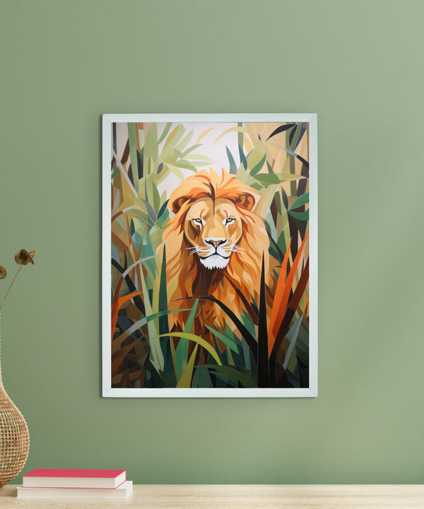 Sowpeace Lion Canvas: Majestic Home Decor Wall Art Print — main view
