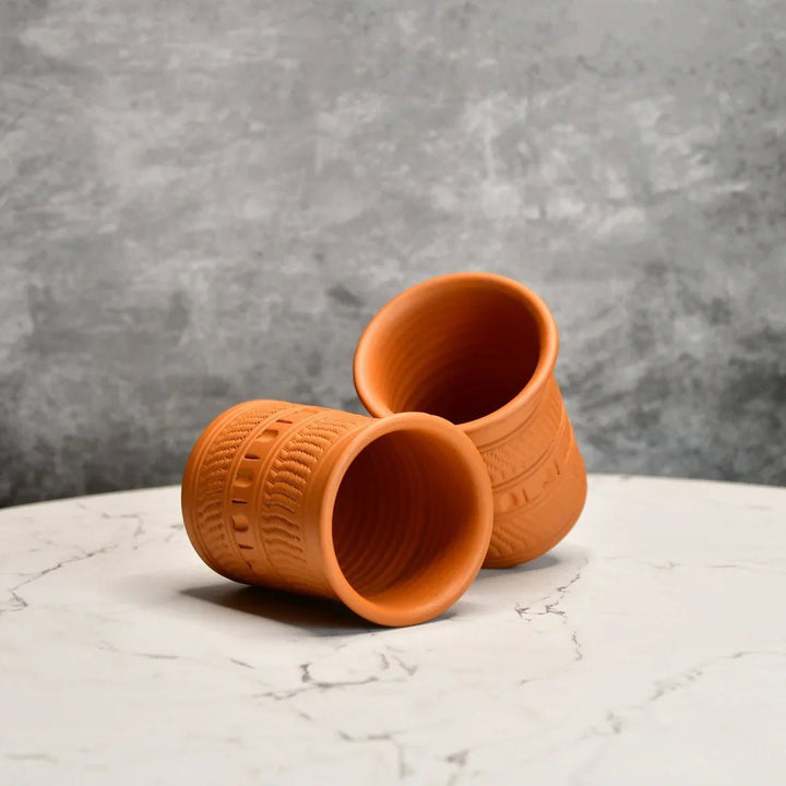 Terracotta Water Tumblers - Sowpeace
