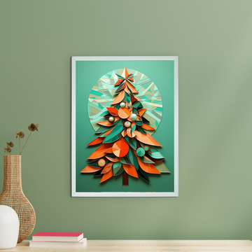 Dazzle Your Holiday: Premium Sowpeace Xmas Canvas Prints – Handcrafted Indian-Inspired Art for Elegant Festive Decor