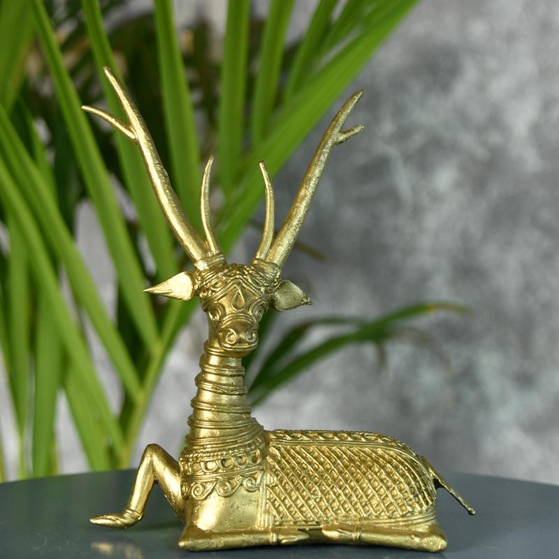 Sowpeace Dhokra Deer Sitting – view 1