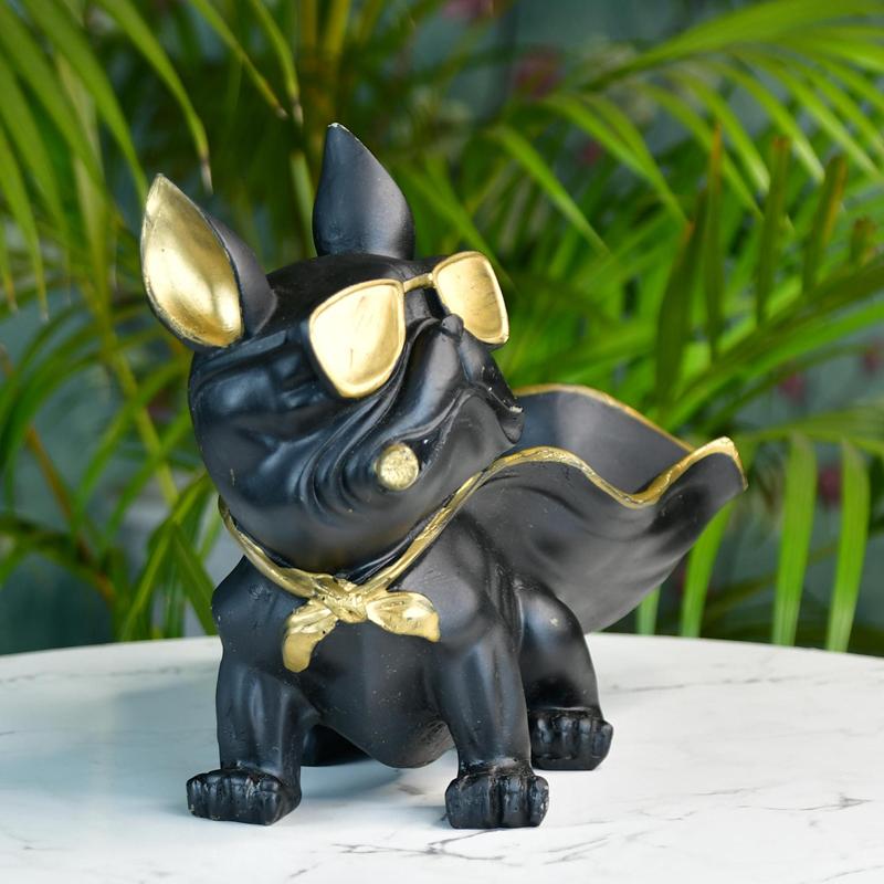 Sowpeace Resin Caped Dog Showpiece – view 6