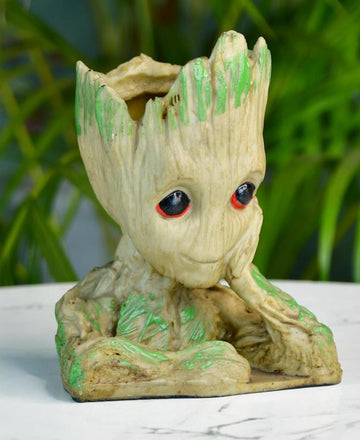 Groot Figurine Planter | Sowpeace Unique Home Decor - Artisan Craft & Functional Design — alternate view