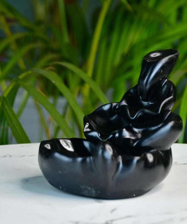 Choti Resin Smoke Fountain by Sowpeace - Handcrafted Antique Home Decor Piece — image 2