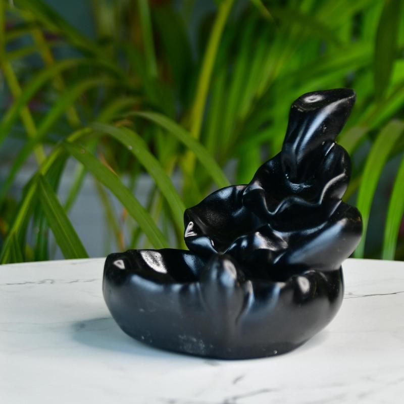 Choti Resin Smoke Fountain by Sowpeace - Handcrafted Antique Home Decor Piece – view 2