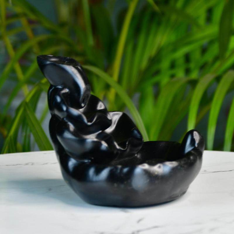 Choti Resin Smoke Fountain by Sowpeace - Handcrafted Antique Home Decor Piece – view 5