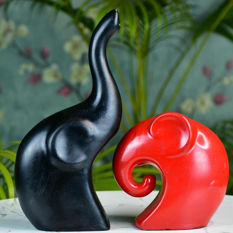 Sowpeace Abstract Elephant Set – view 2