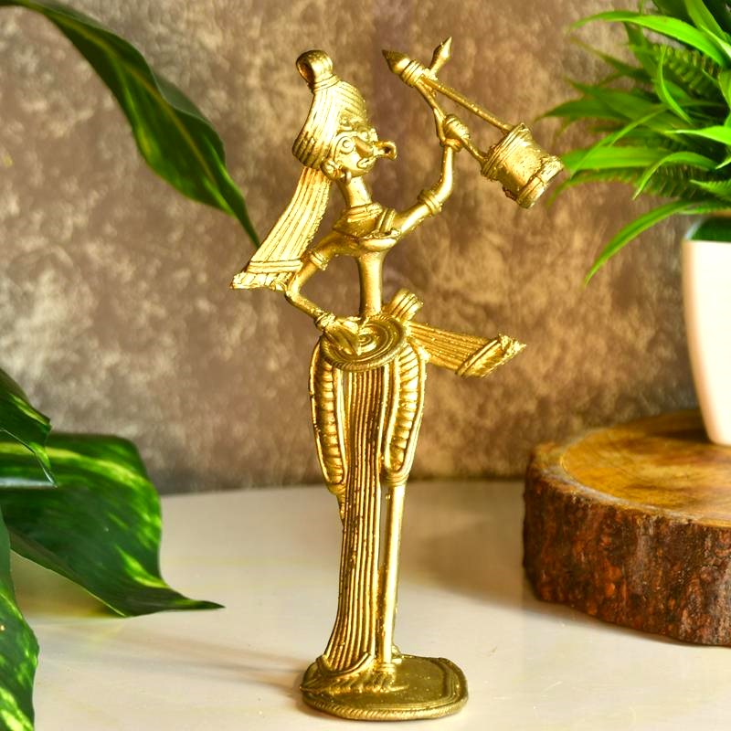 Dokra Boul: Brass Tabletop Art Decor