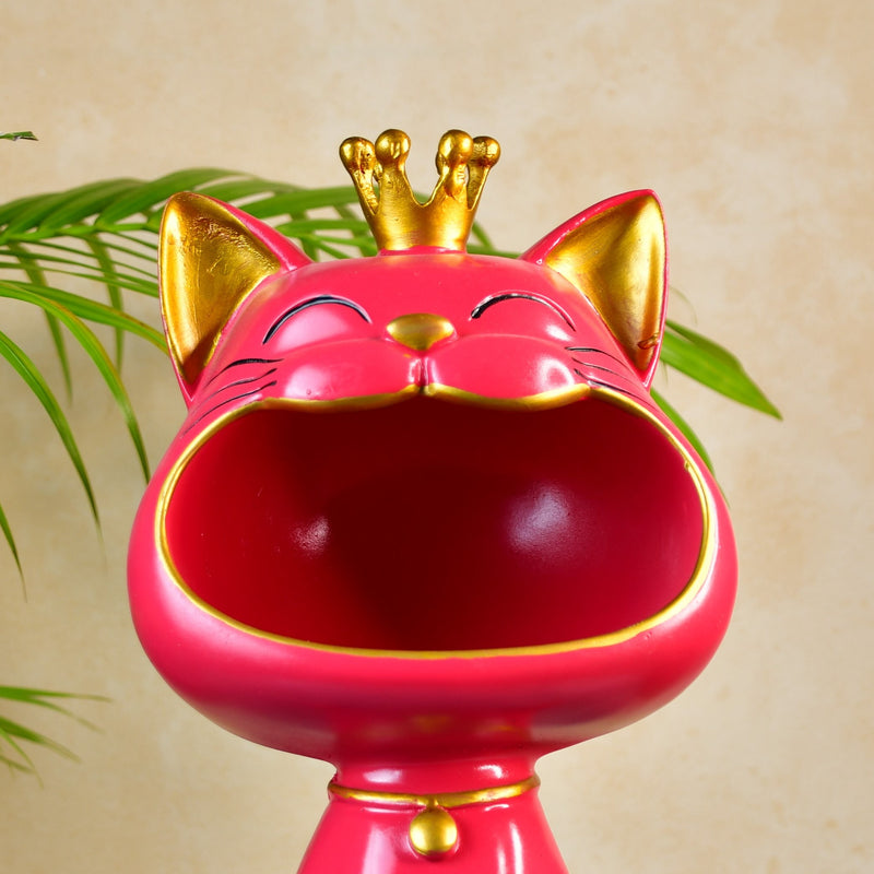 Sowpeace Moulded Resin Cat Holder – view 4