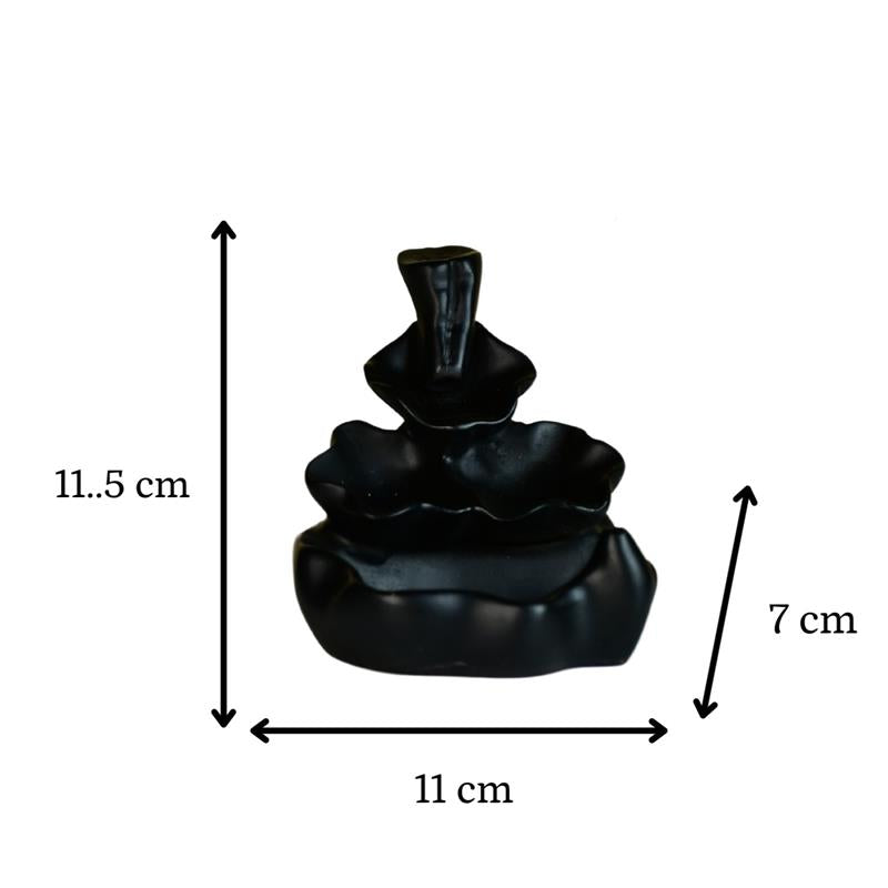 Choti Resin Smoke Fountain by Sowpeace - Handcrafted Antique Home Decor Piece – view 4
