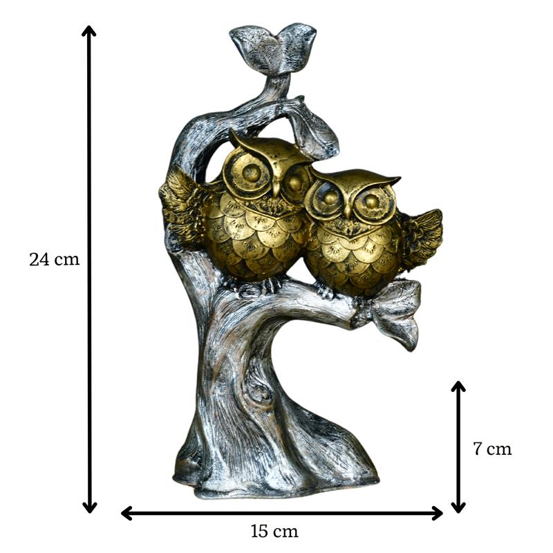 Sowpeace Resin Owl Branch – view 4