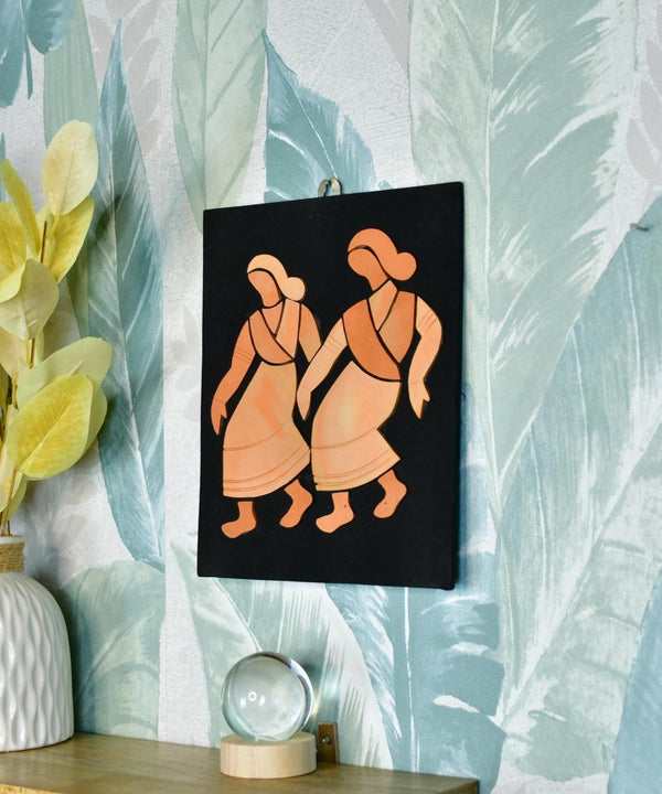 Artisan Terracotta Tribal Dance: Unique Home Decor — image 6