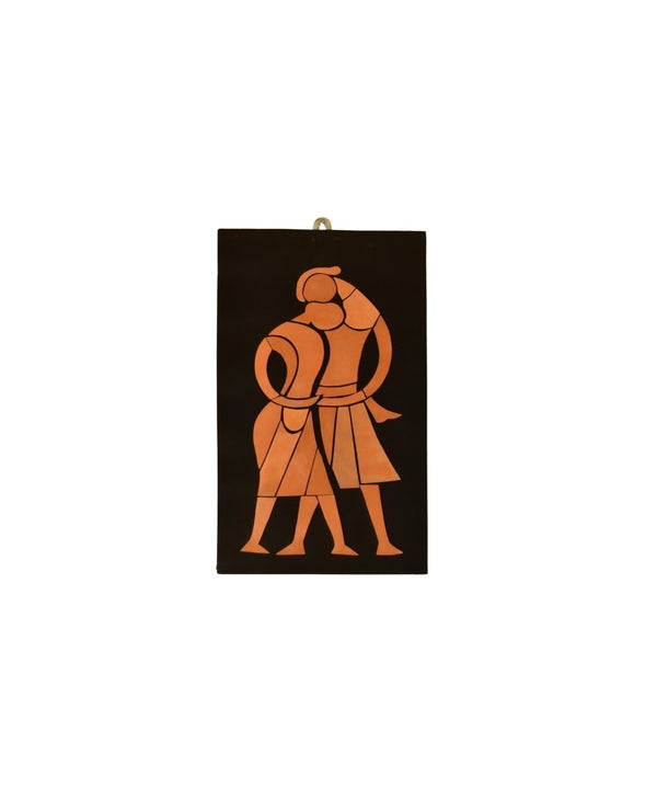 Artisan Terracotta Tribal Family Wall Art: Home Decor — image 7