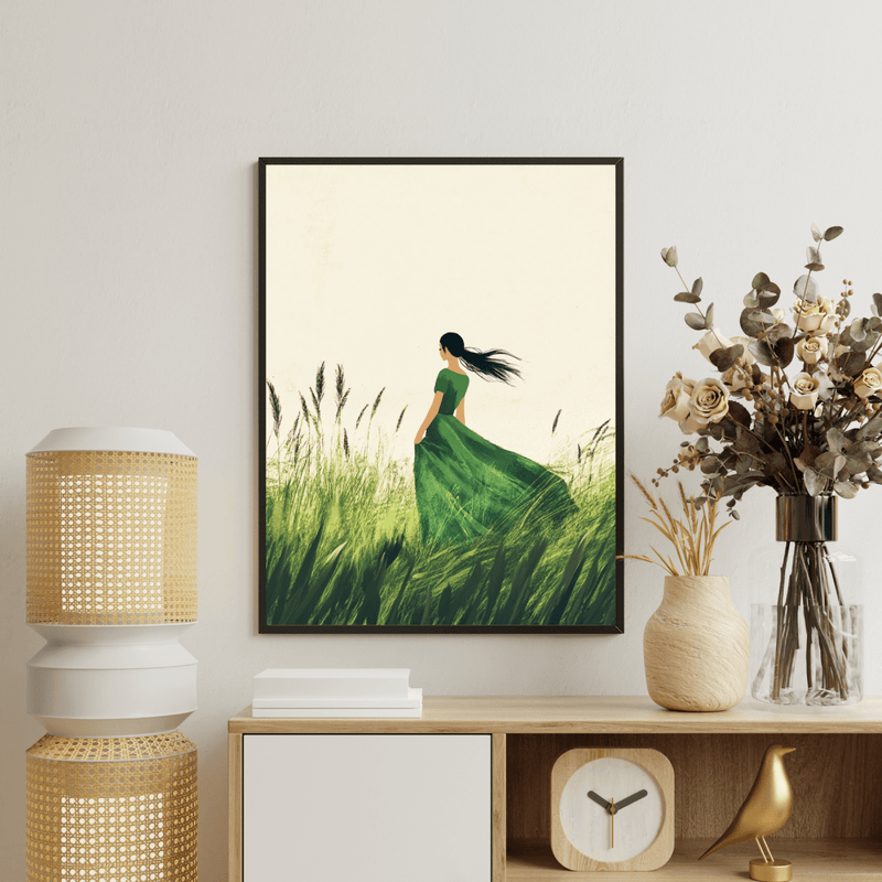 Chitran Lady in Verdant Pastures – view 2
