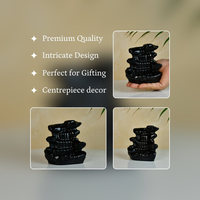 Design Smoke Fountain by Sowpeace - Beautiful Resin Showpiece for Home Decor – view 3